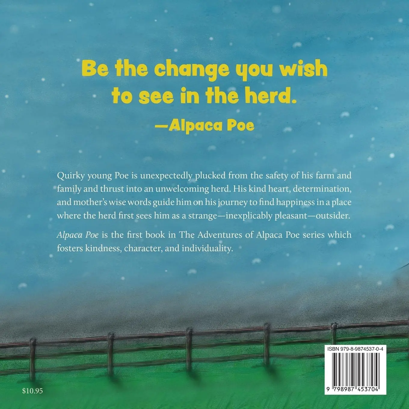 Rückseite: 9798987453704 | Alpaca Poe | Susan Cortz | Taschenbuch | Englisch | 2023