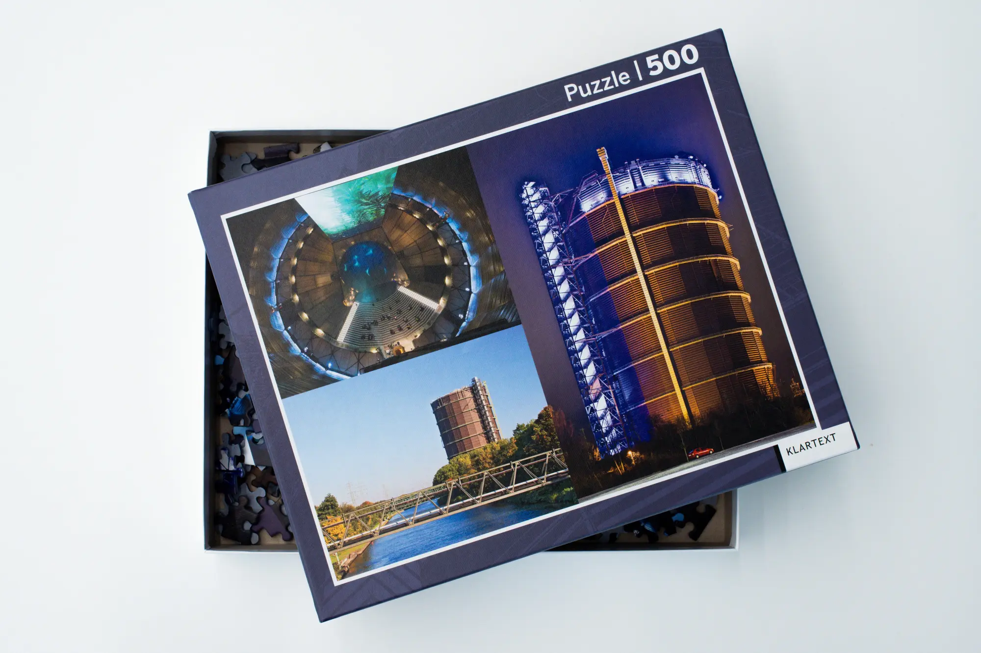 Cover: 4260056333804 | Puzzle Gasometer | Spiel | 55380 | Deutsch | 2024 | Klartext Verlag