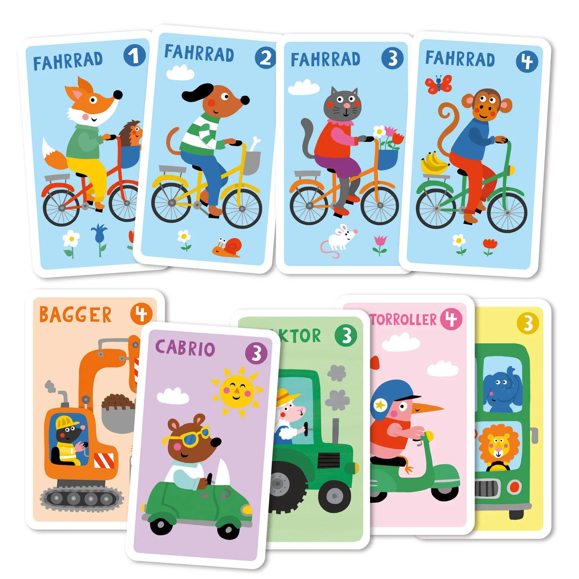 Bild: 4280000943804 | Quartett - Fahrzeuge | Spiel | Holtfreter Kartenspiele | N4380 | 2020