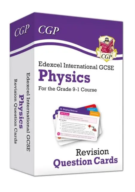 Cover: 9781789083804 | Edexcel International GCSE Physics: Revision Question Cards | Books
