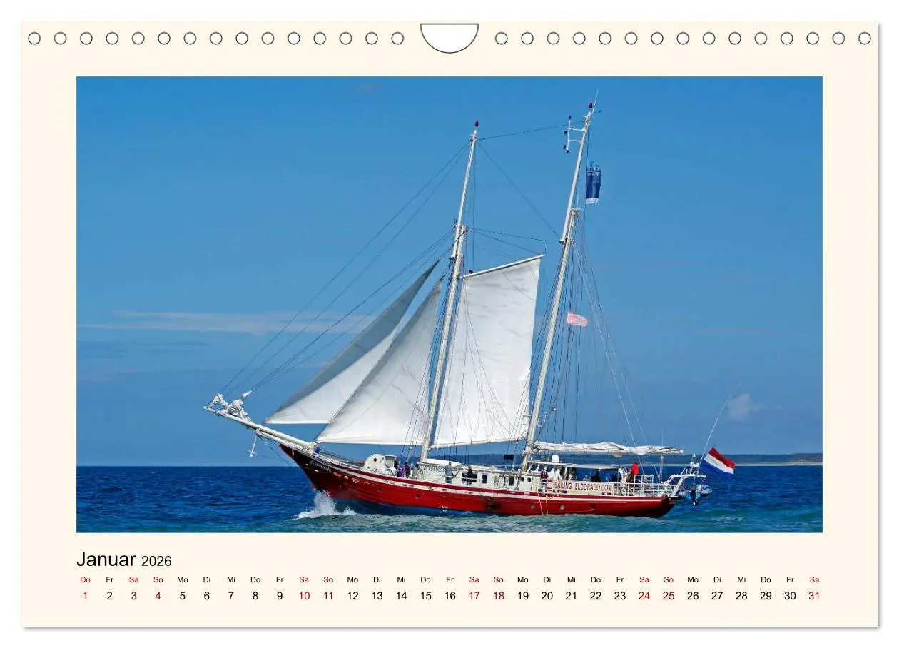 Bild: 9783457823804 | Unter vollen Segeln Traditionssegler auf der Ostsee (Wandkalender...