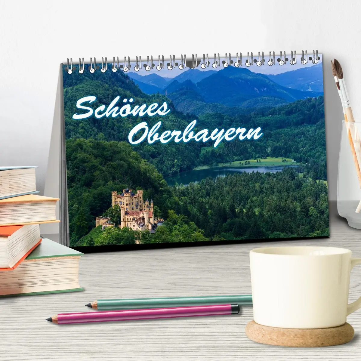 Bild: 9783516153804 | Schönes Oberbayern (Tischkalender 2026 DIN A5 quer), CALVENDO...
