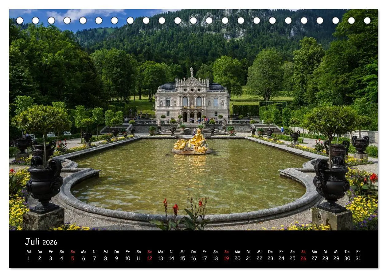 Bild: 9783516153804 | Schönes Oberbayern (Tischkalender 2026 DIN A5 quer), CALVENDO...