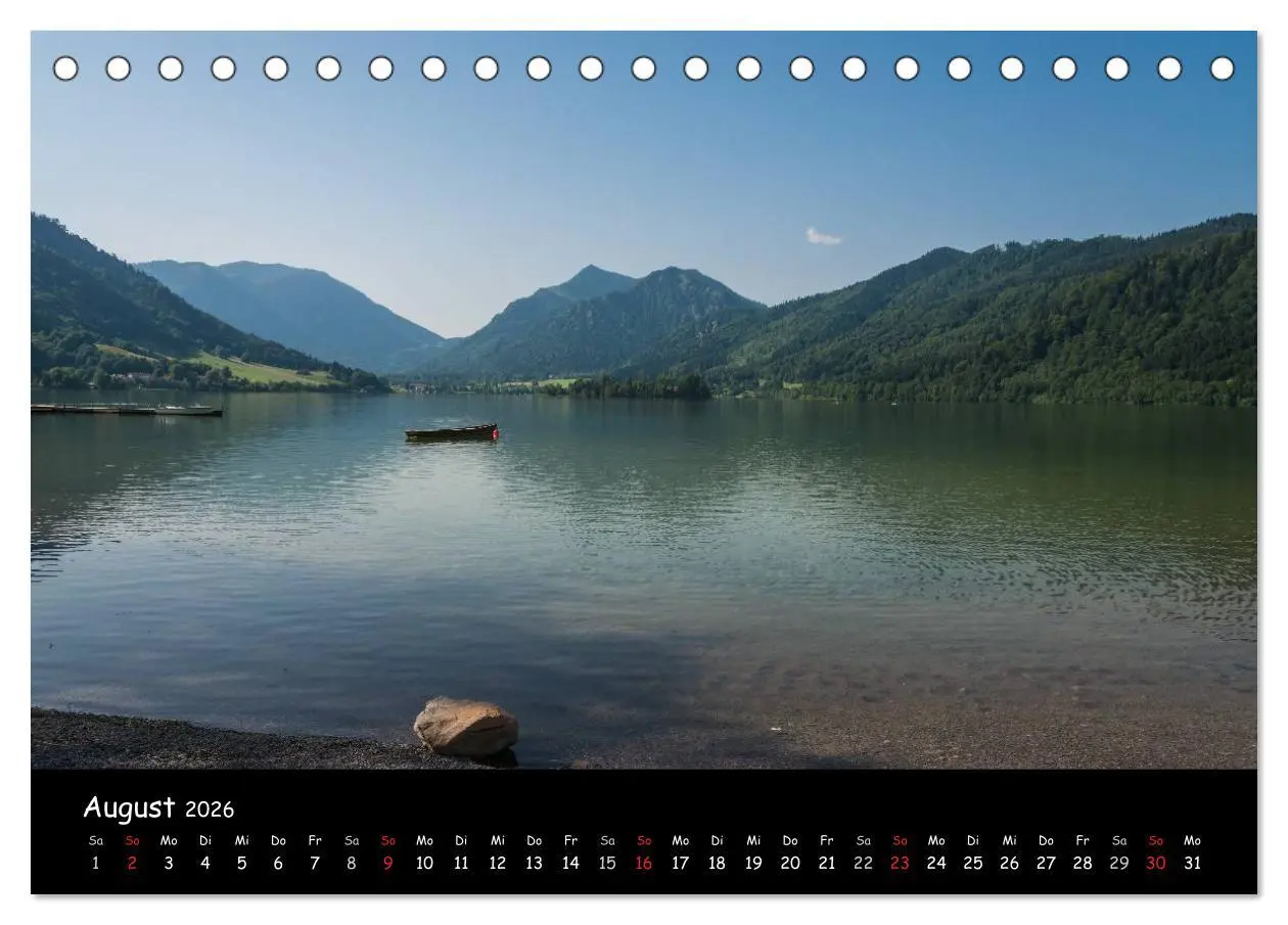 Bild: 9783516153804 | Schönes Oberbayern (Tischkalender 2026 DIN A5 quer), CALVENDO...