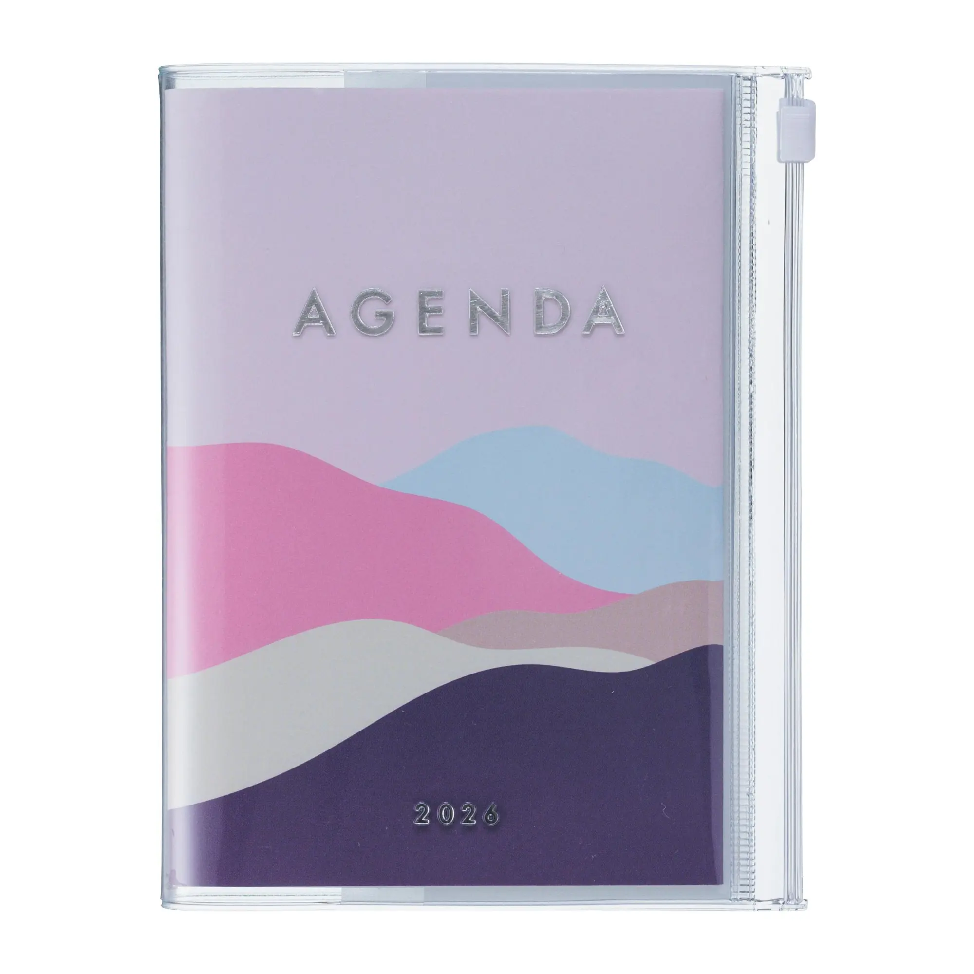 Cover: 4550045143904 | MARK'S 2025/26 Taschenkalender, A6 Mountain // Pink | MARK'S Inc.