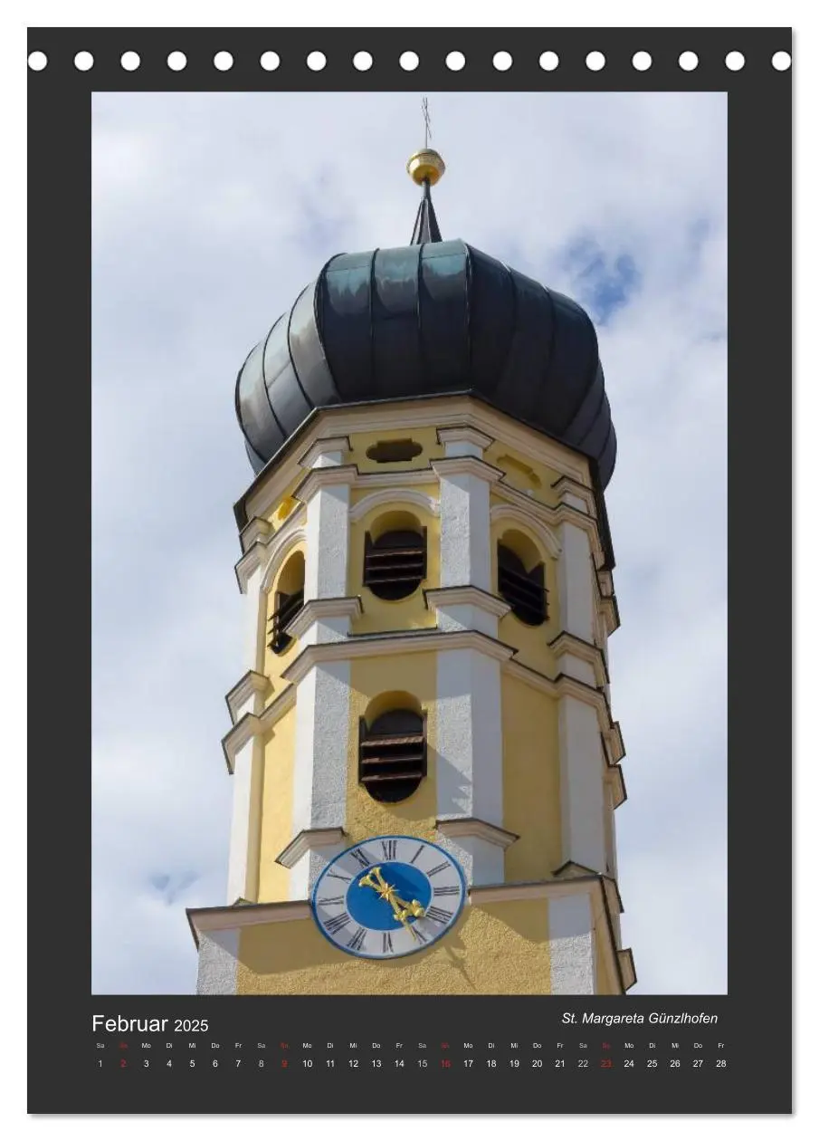 Bild: 9783457053904 | Kirchtürme im Landkreis Fürstenfeldbruck (Tischkalender 2025 DIN A5...