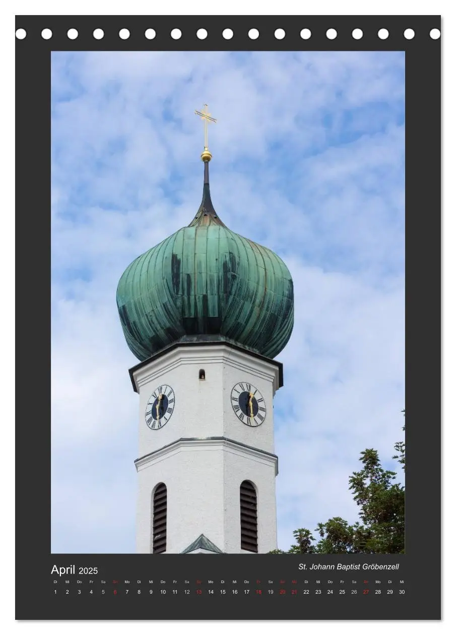Bild: 9783457053904 | Kirchtürme im Landkreis Fürstenfeldbruck (Tischkalender 2025 DIN A5...