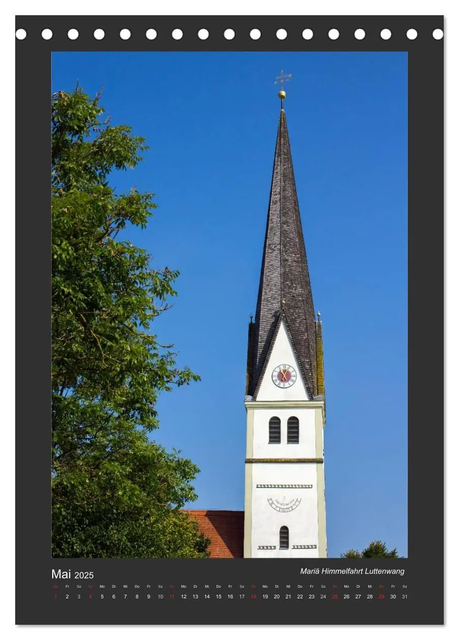 Bild: 9783457053904 | Kirchtürme im Landkreis Fürstenfeldbruck (Tischkalender 2025 DIN A5...