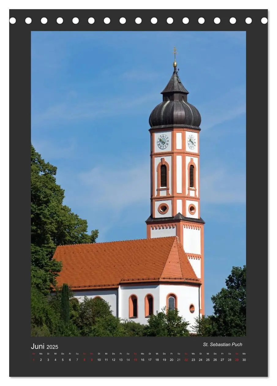 Bild: 9783457053904 | Kirchtürme im Landkreis Fürstenfeldbruck (Tischkalender 2025 DIN A5...