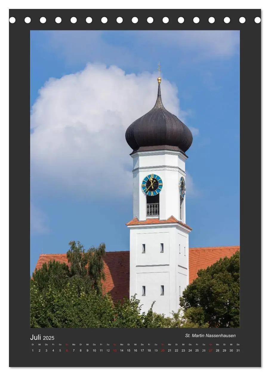 Bild: 9783457053904 | Kirchtürme im Landkreis Fürstenfeldbruck (Tischkalender 2025 DIN A5...