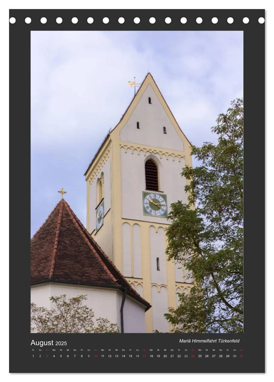 Bild: 9783457053904 | Kirchtürme im Landkreis Fürstenfeldbruck (Tischkalender 2025 DIN A5...