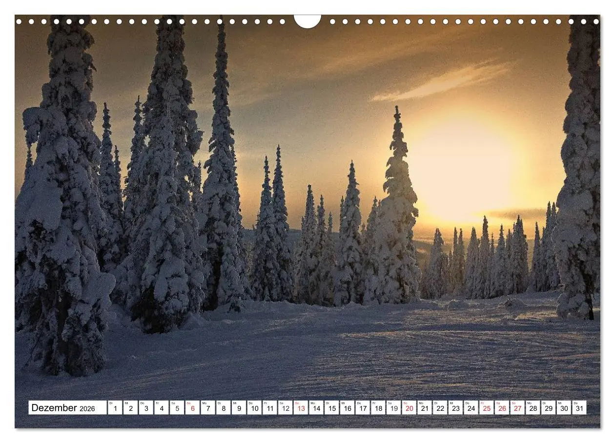 Bild: 9783516073904 | Wintermärchen Landschaften im Schnee (Wandkalender 2026 DIN A3...