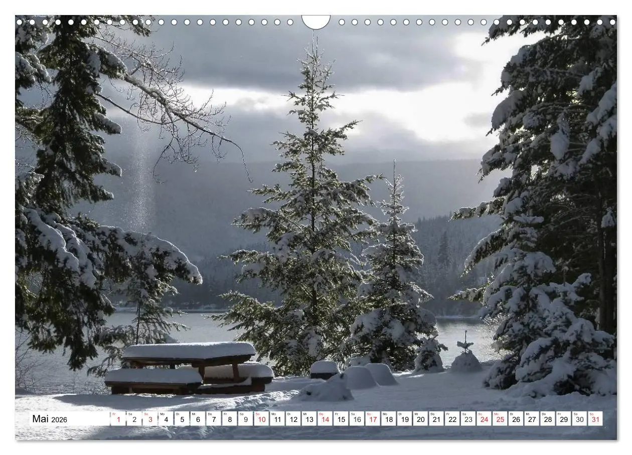 Bild: 9783516073904 | Wintermärchen Landschaften im Schnee (Wandkalender 2026 DIN A3...
