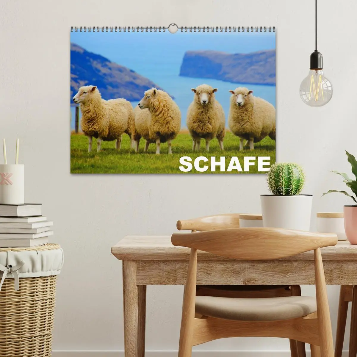 Bild: 9783516143904 | Schafe / Geburtstagskalender (Wandkalender 2026 DIN A3 quer),...