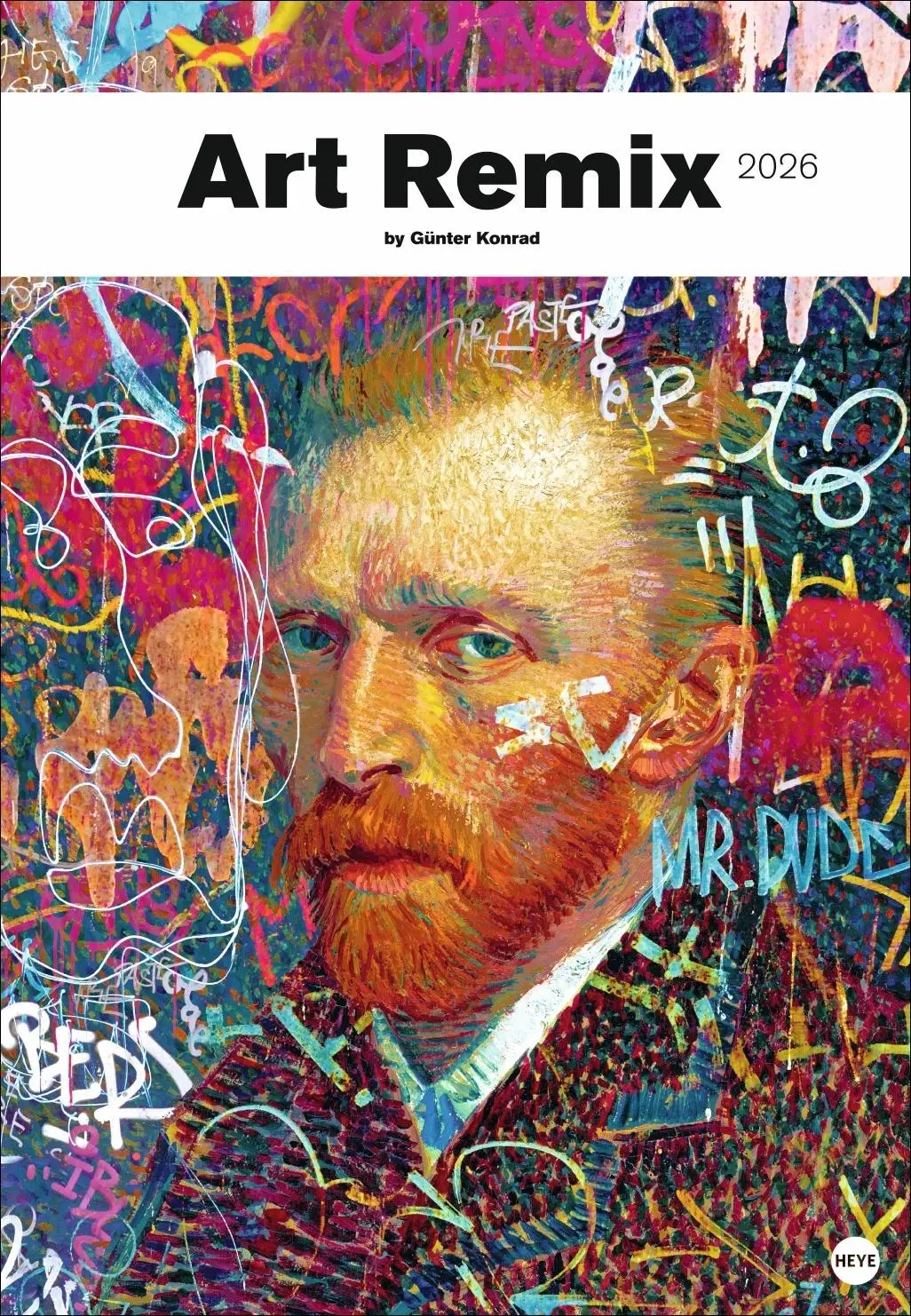 Cover: 9783756413904 | Konrad Art Remix Posterkalender 2026 | Günter Konrad | Kalender | 2026