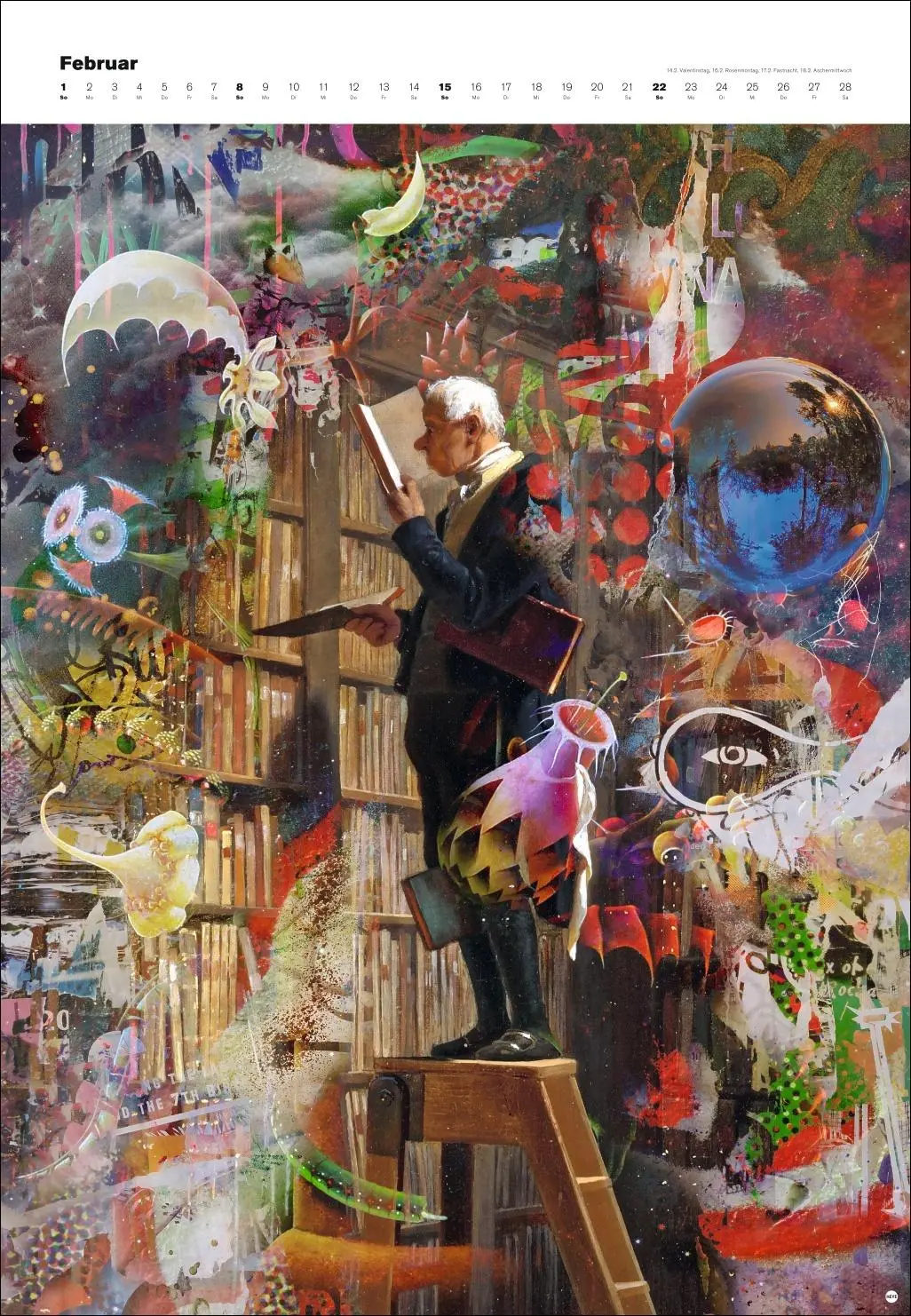 Bild: 9783756413904 | Konrad Art Remix Posterkalender 2026 | Günter Konrad | Kalender | 2026