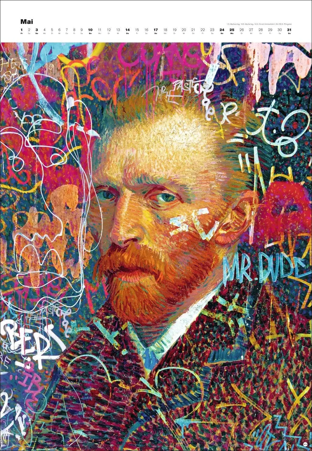 Bild: 9783756413904 | Konrad Art Remix Posterkalender 2026 | Günter Konrad | Kalender | 2026