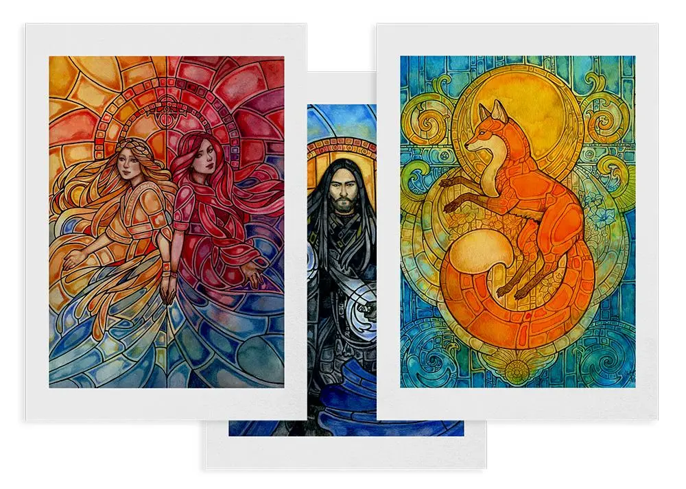 Cover: 9783987323904 | DSA - Mosaik der Märchen - Artprints | Johannes Kaub | 3 S. | Deutsch