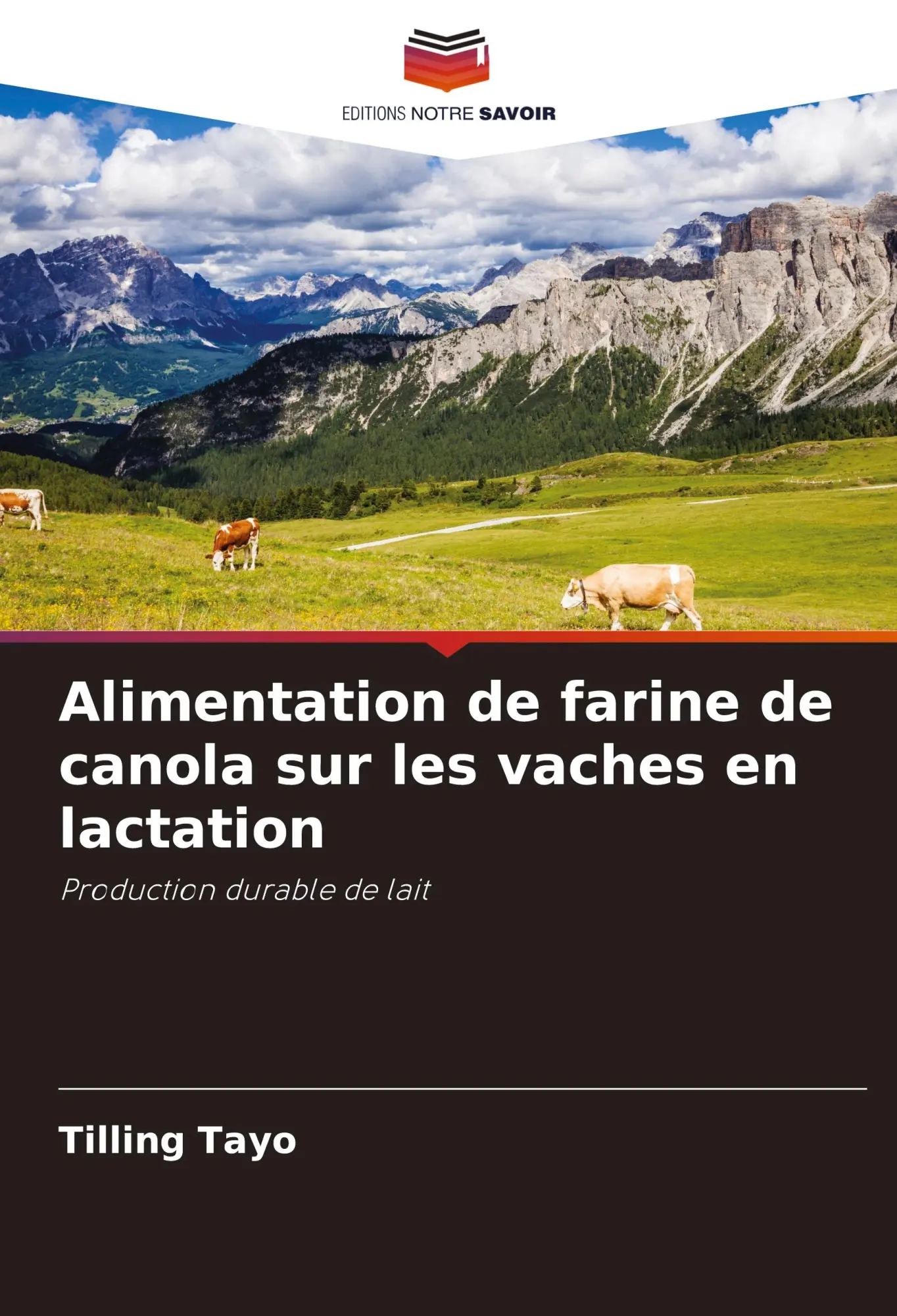 Alimentation de farine de canola sur les vaches en lactation