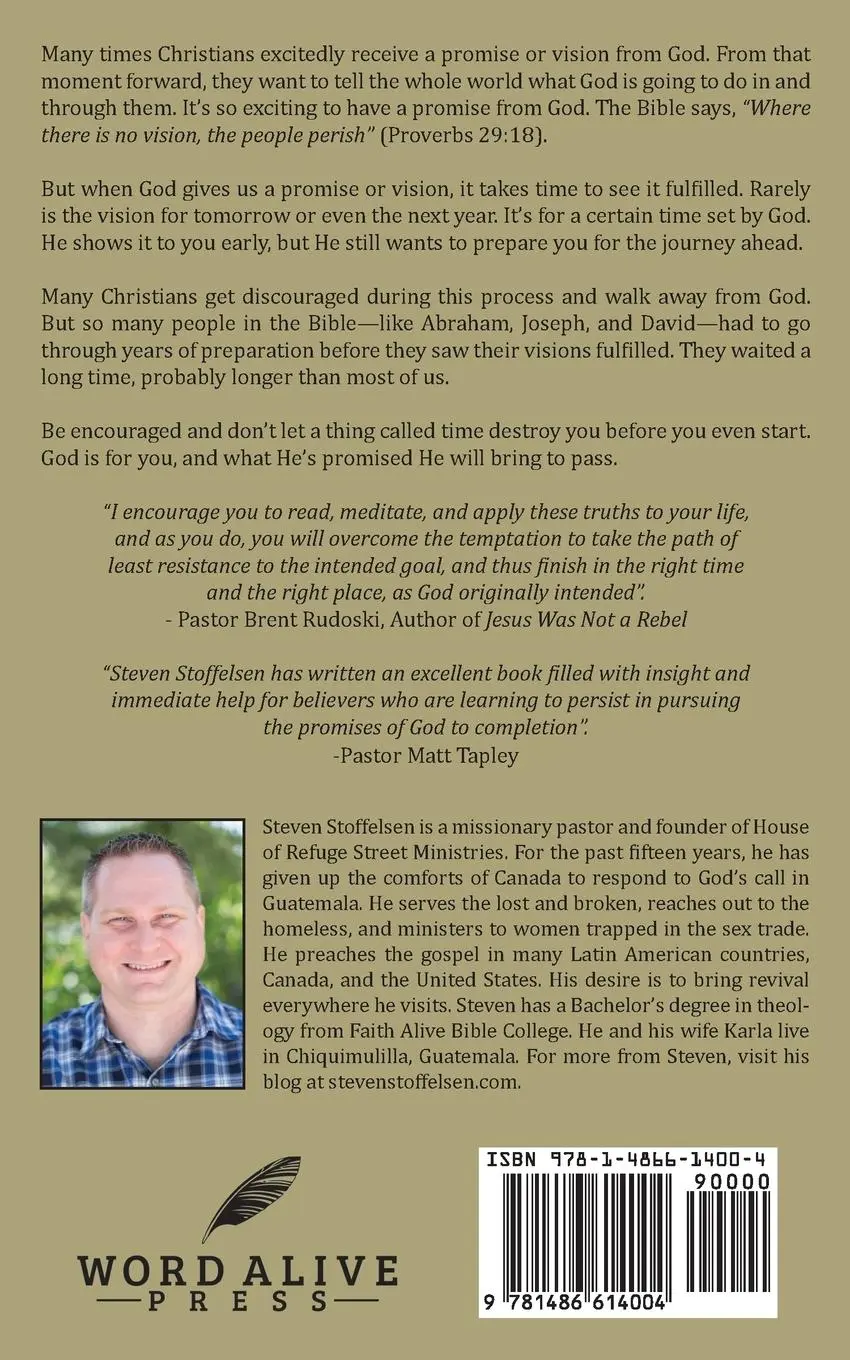 Rückseite: 9781486614004 | Trusting God's Timing | Standing in Faith While You Wait | Stoffelsen