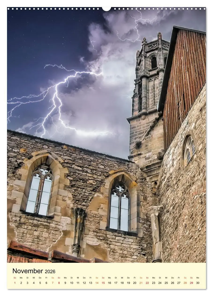 Bild: 9783516344004 | Geliebtes Erfurt (hochwertiger Premium Wandkalender 2026 DIN A2...