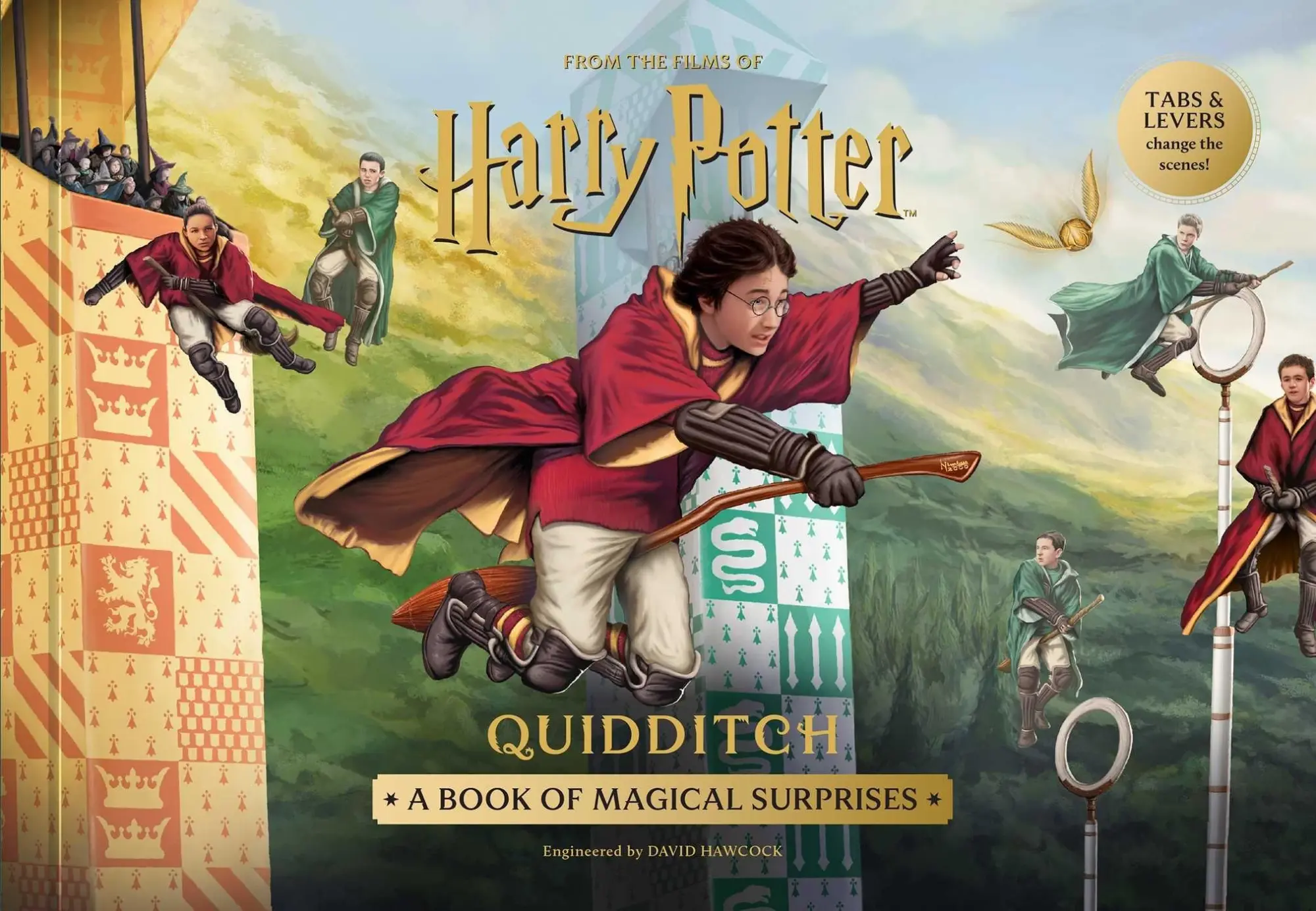 Cover: 9798337404004 | Harry Potter: Quidditch | A Book of Magical Surprises | Editions