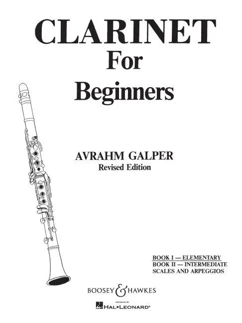 Cover: 9781480354104 | Clarinet for Beginners | Book 1 - Elementary | Avrahm Galper | Buch