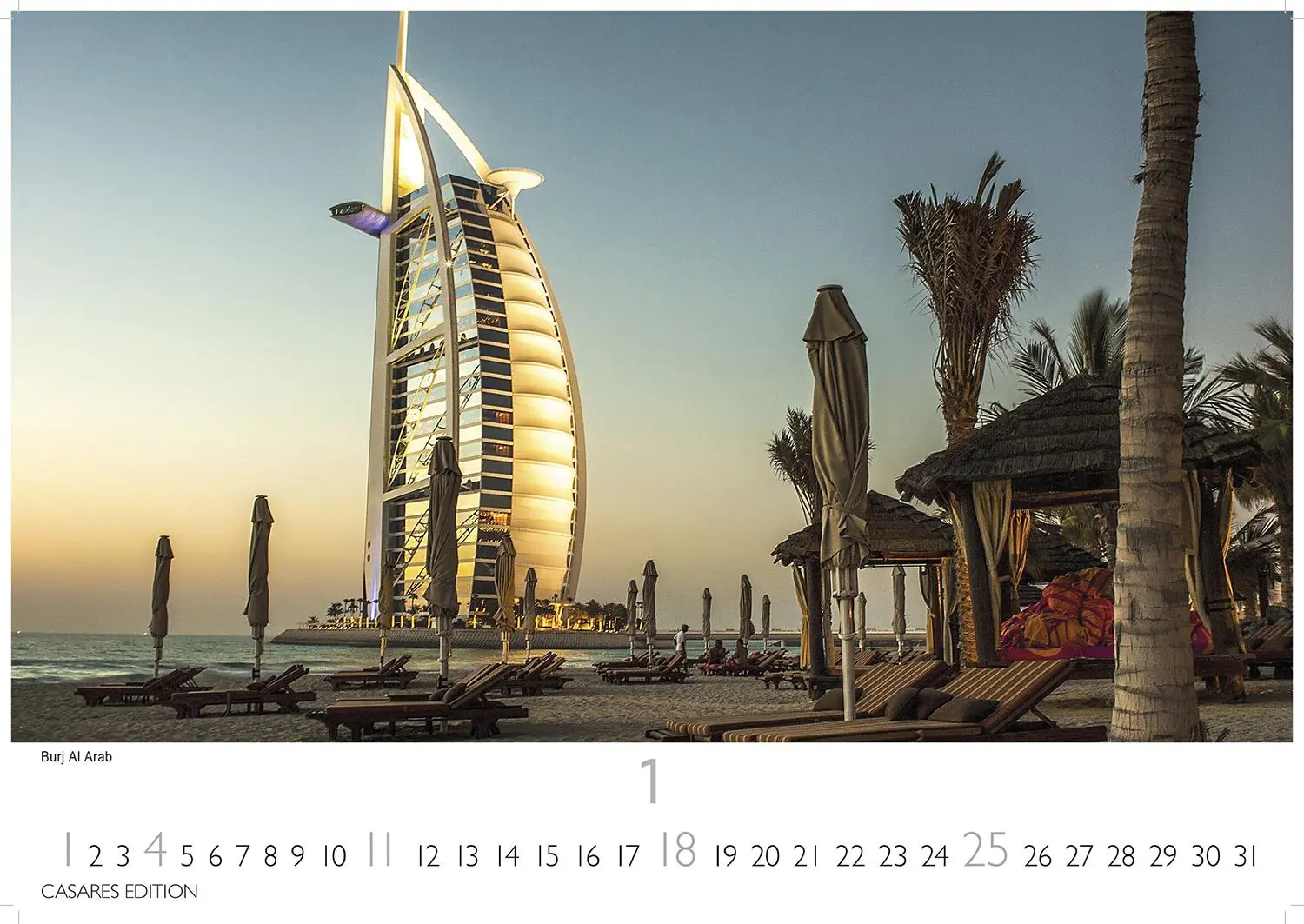 Bild: 9781835244104 | Dubai/Abu Dhabi 2026 L 35x50cm | Kalender | 14 S. | Deutsch | 2026