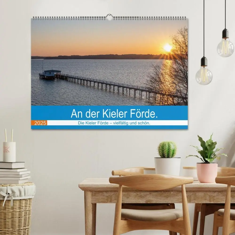 Bild: 9783435084104 | An der Kieler Förde (Wandkalender 2025 DIN A2 quer), CALVENDO...