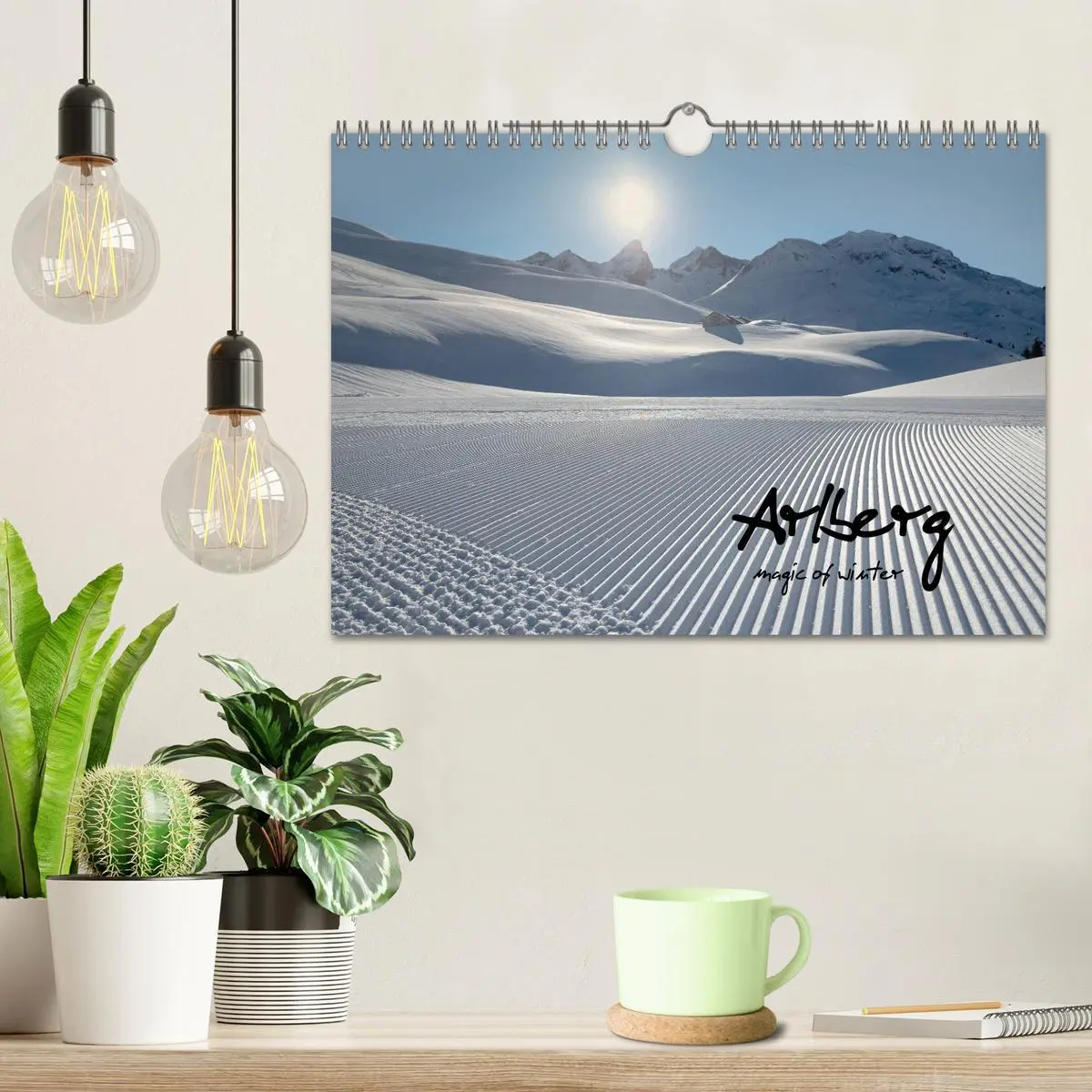 Bild: 9783457794104 | Arlberg - magic of winter (Wandkalender 2026 DIN A4 quer), CALVENDO...