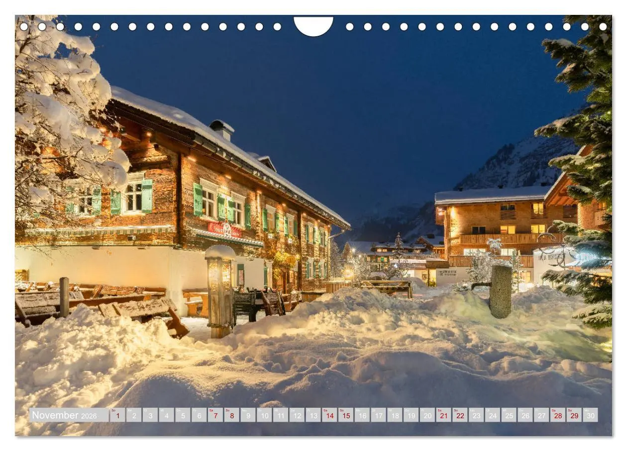 Bild: 9783457794104 | Arlberg - magic of winter (Wandkalender 2026 DIN A4 quer), CALVENDO...
