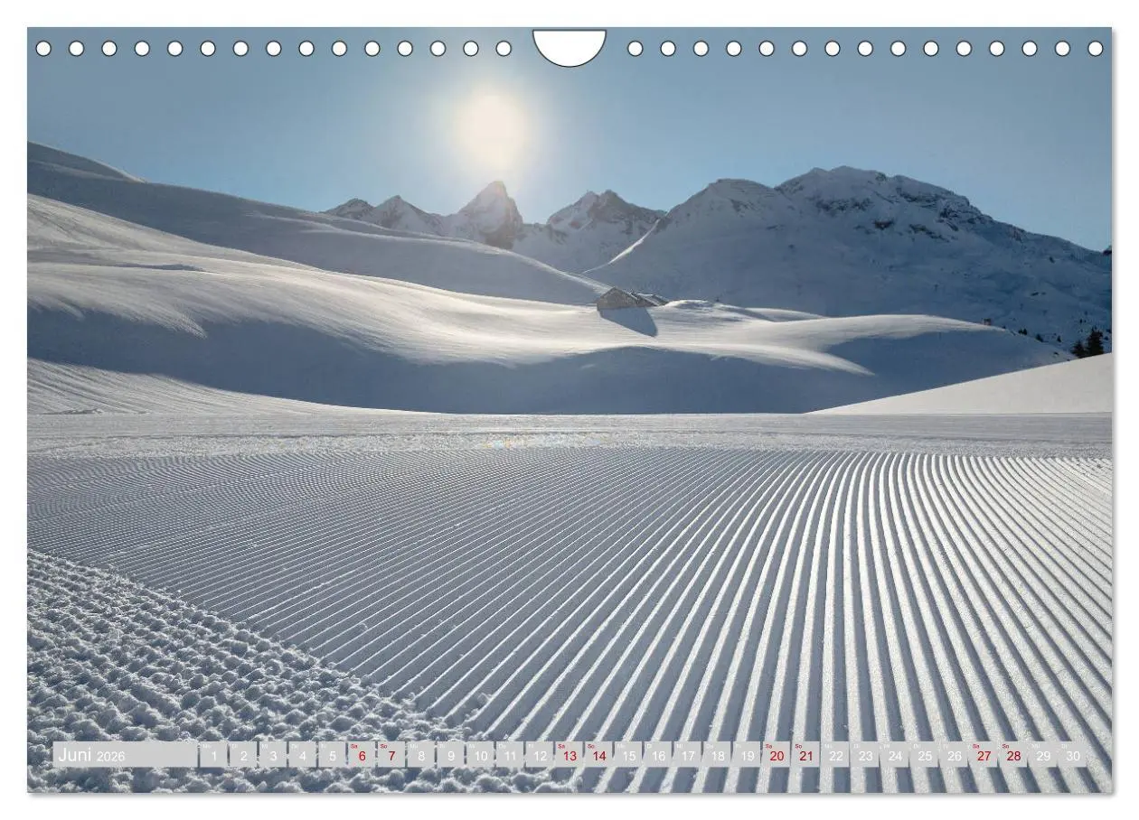 Bild: 9783457794104 | Arlberg - magic of winter (Wandkalender 2026 DIN A4 quer), CALVENDO...