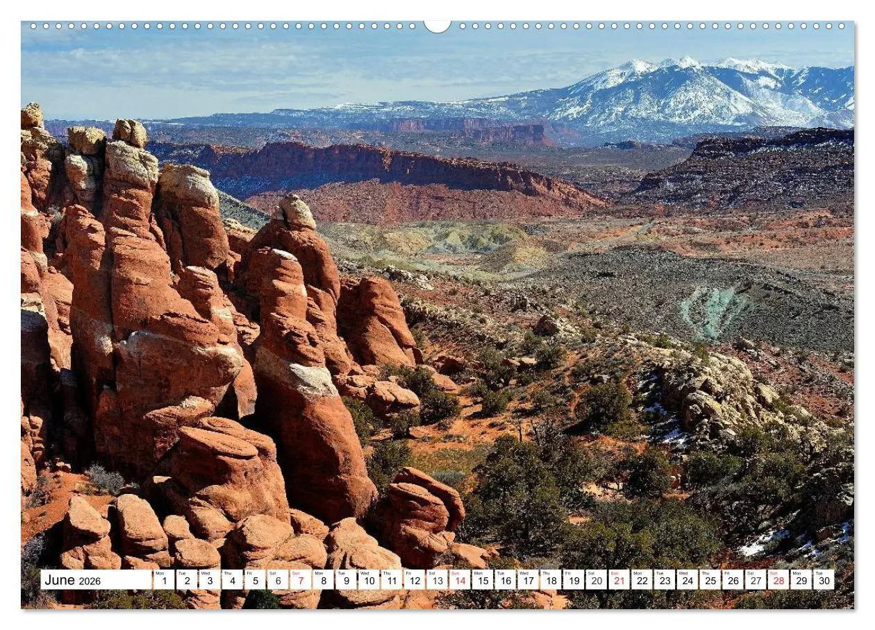 Bild: 9783516574104 | Spectacular Rock Formations in the Western US (Wall Calendar 2026...