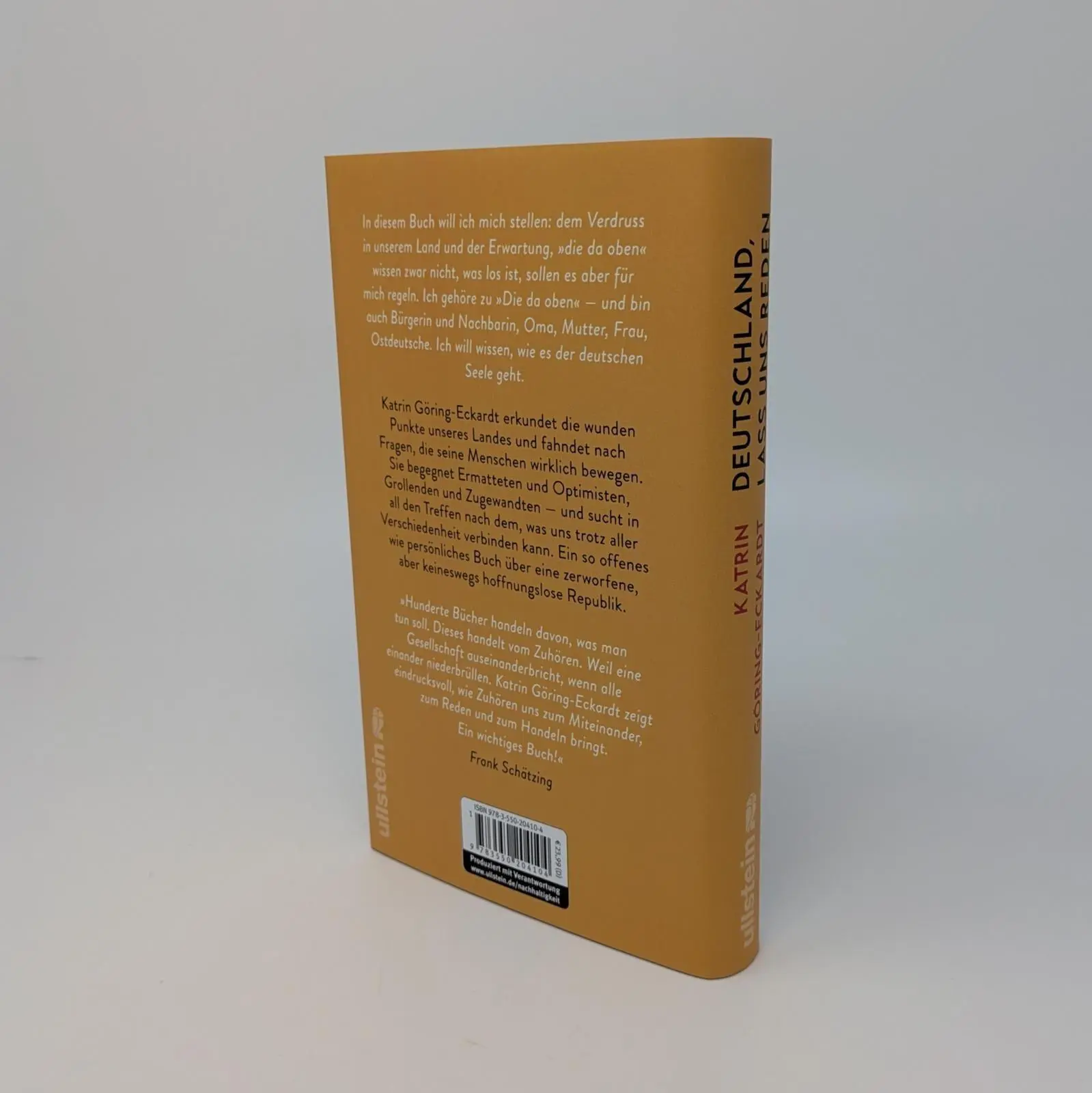 Bild: 9783550204104 | Deutschland, lass uns reden | Katrin Göring-Eckardt | Buch | 256 S.