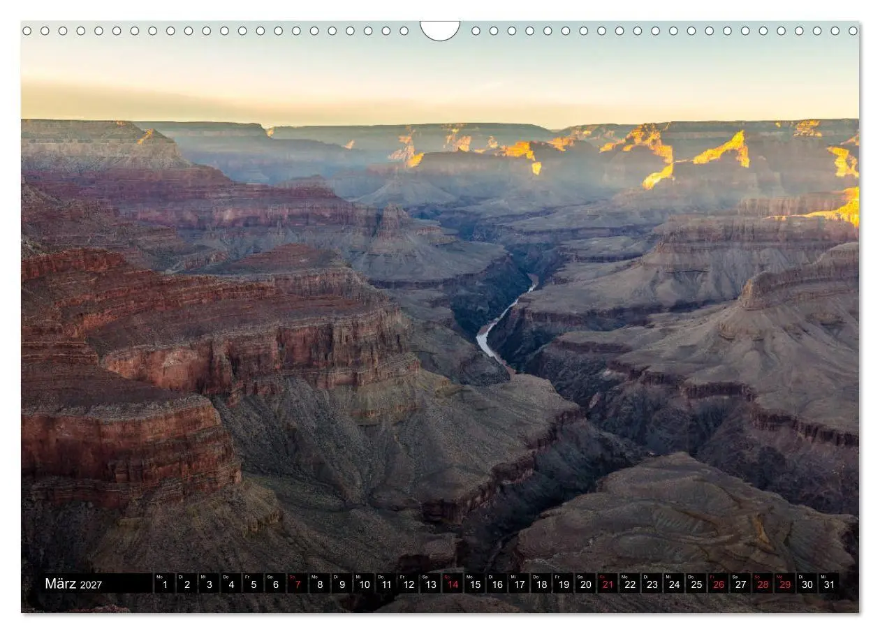 Bild: 9783569734104 | GRAND CANYON - Einblicke (Wandkalender 2027 DIN A3 quer), CALVENDO...
