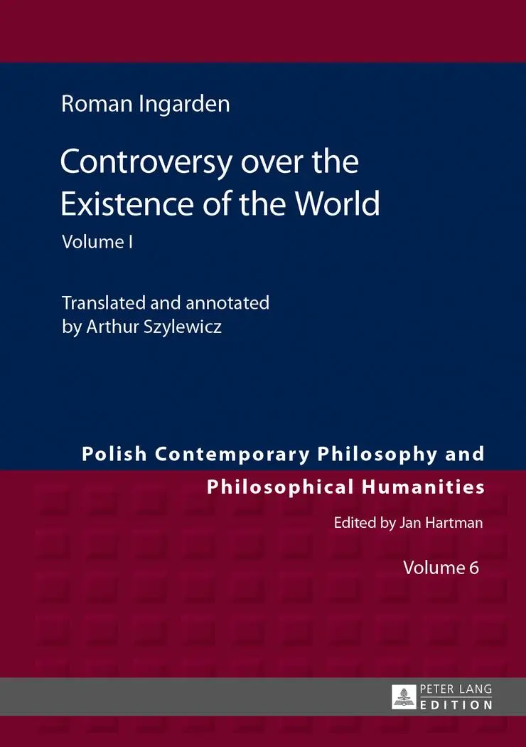 Cover: 9783631624104 | Controversy over the Existence of the World | Volume I | Ingarden