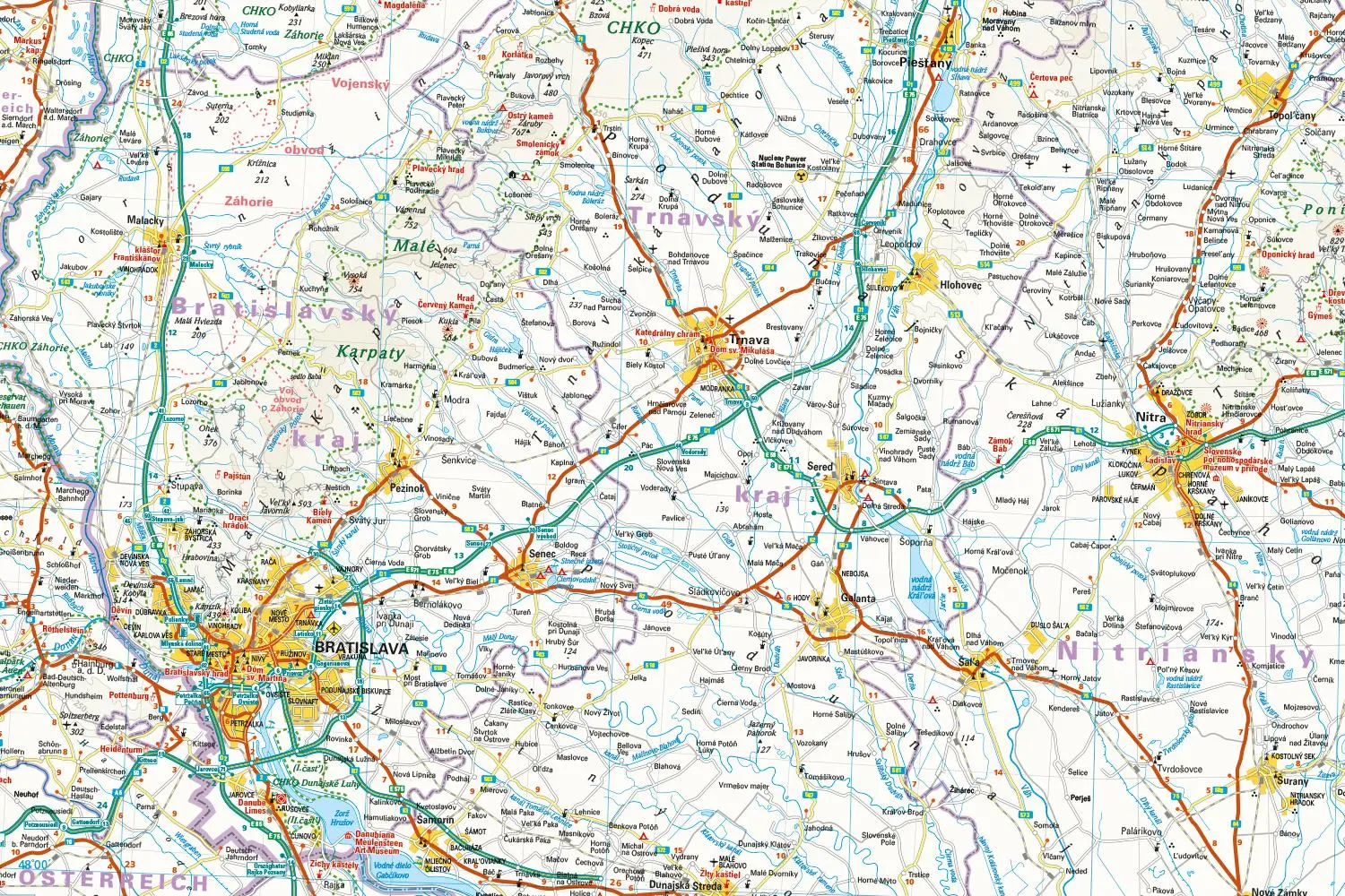 Bild: 9783831774104 | Reise Know-How Landkarte Slowakei / Slovakia (1:280.000) | Rump | 2 S.
