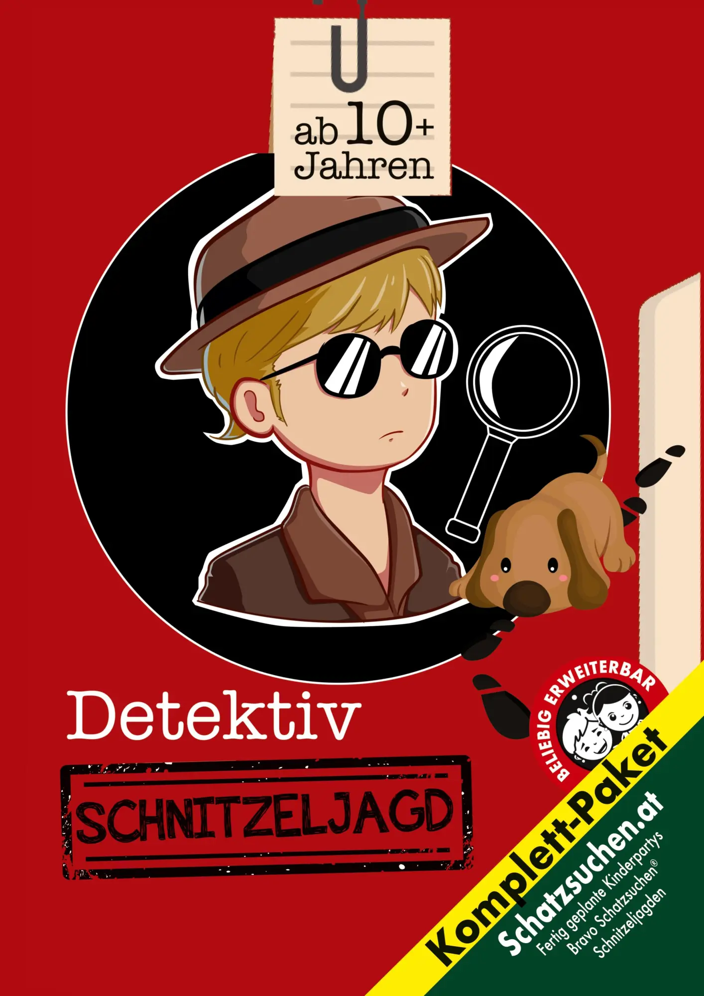 Cover: 9783989354104 | Detektiv Schnitzeljagd Schatzsuche Kindergeburtstag ab 10 Jahre | Buch