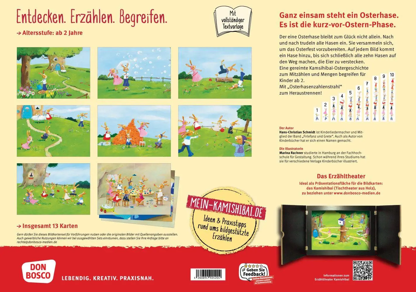 Bild: 4260694924204 | 10 kleine Osterhasen. 1,2,3 - Ach, du dickes Ei! Kamishibai...