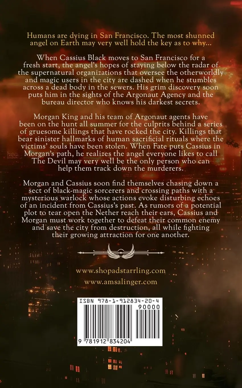 Rückseite: 9781912834204 | Fractured Souls (Fallen Messengers Book 1) | Ava Marie Salinger | Buch