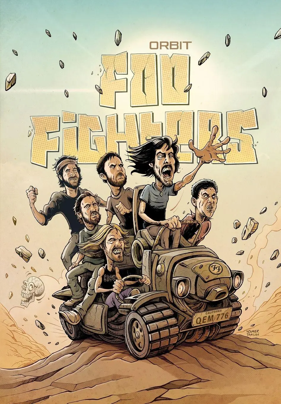 Cover: 9781962404204 | Orbit | The Foo Fighters and Dave Grohl Graphic Novel | Matthy (u. a.)