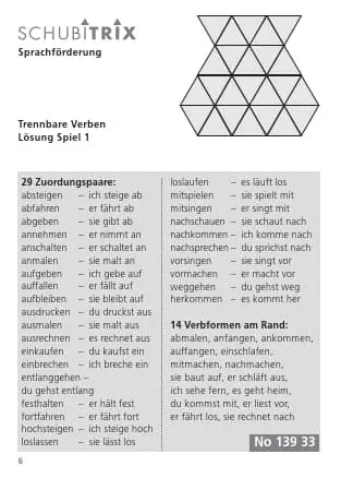 Bild: 9783039764204 | SCHUBITRIX DaZ | Trennbare Verben | Box | Deutsch | 2026