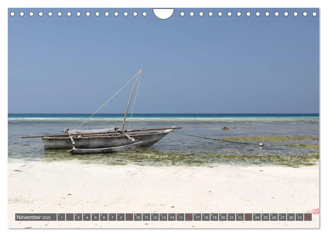 Bild: 9783435834204 | Sansibar (Wandkalender 2025 DIN A4 quer), CALVENDO Monatskalender