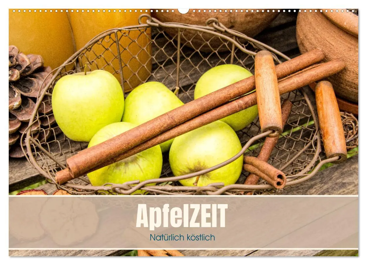 Cover: 9783457304204 | ApfelZEIT - Natürlich köstlich (Wandkalender 2026 DIN A2 quer),...