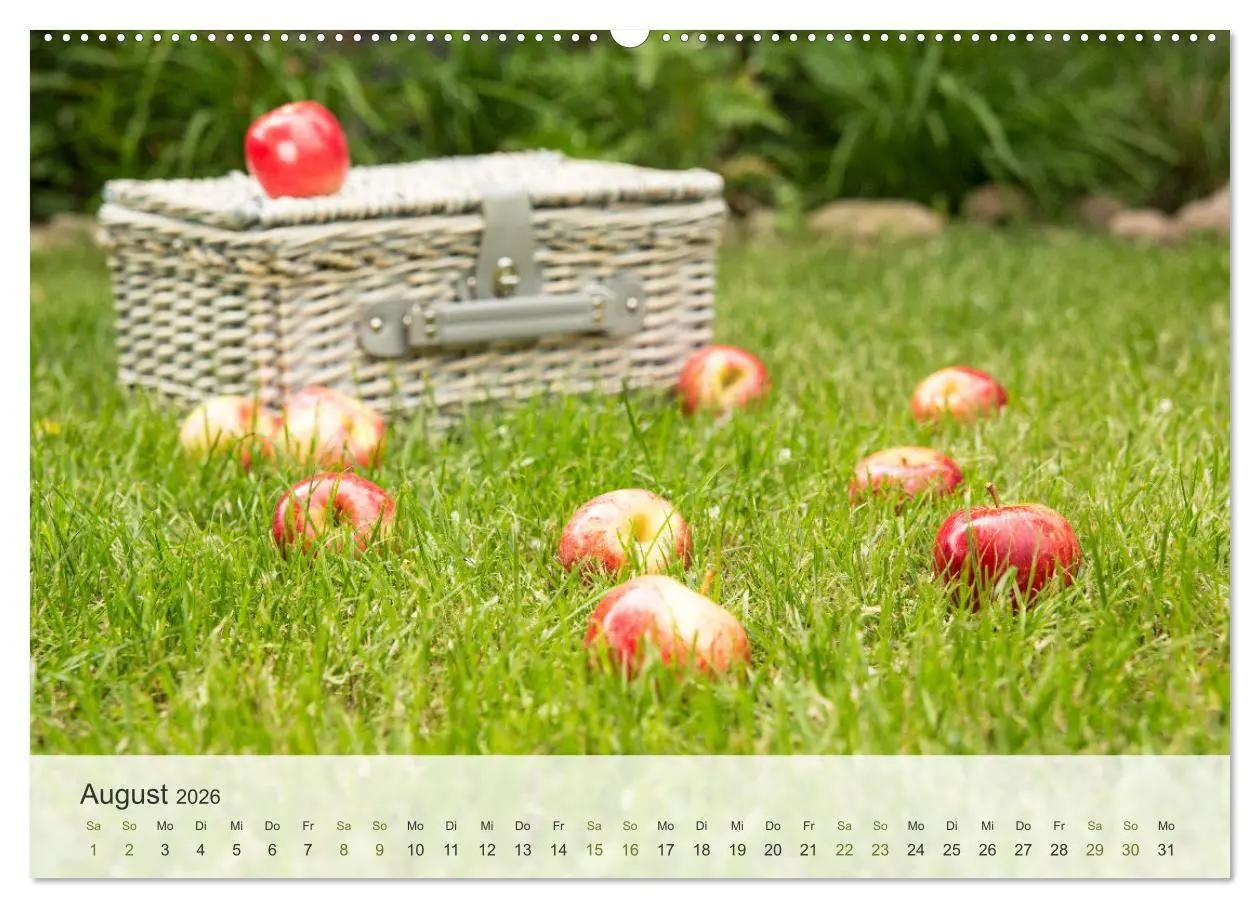 Bild: 9783457304204 | ApfelZEIT - Natürlich köstlich (Wandkalender 2026 DIN A2 quer),...