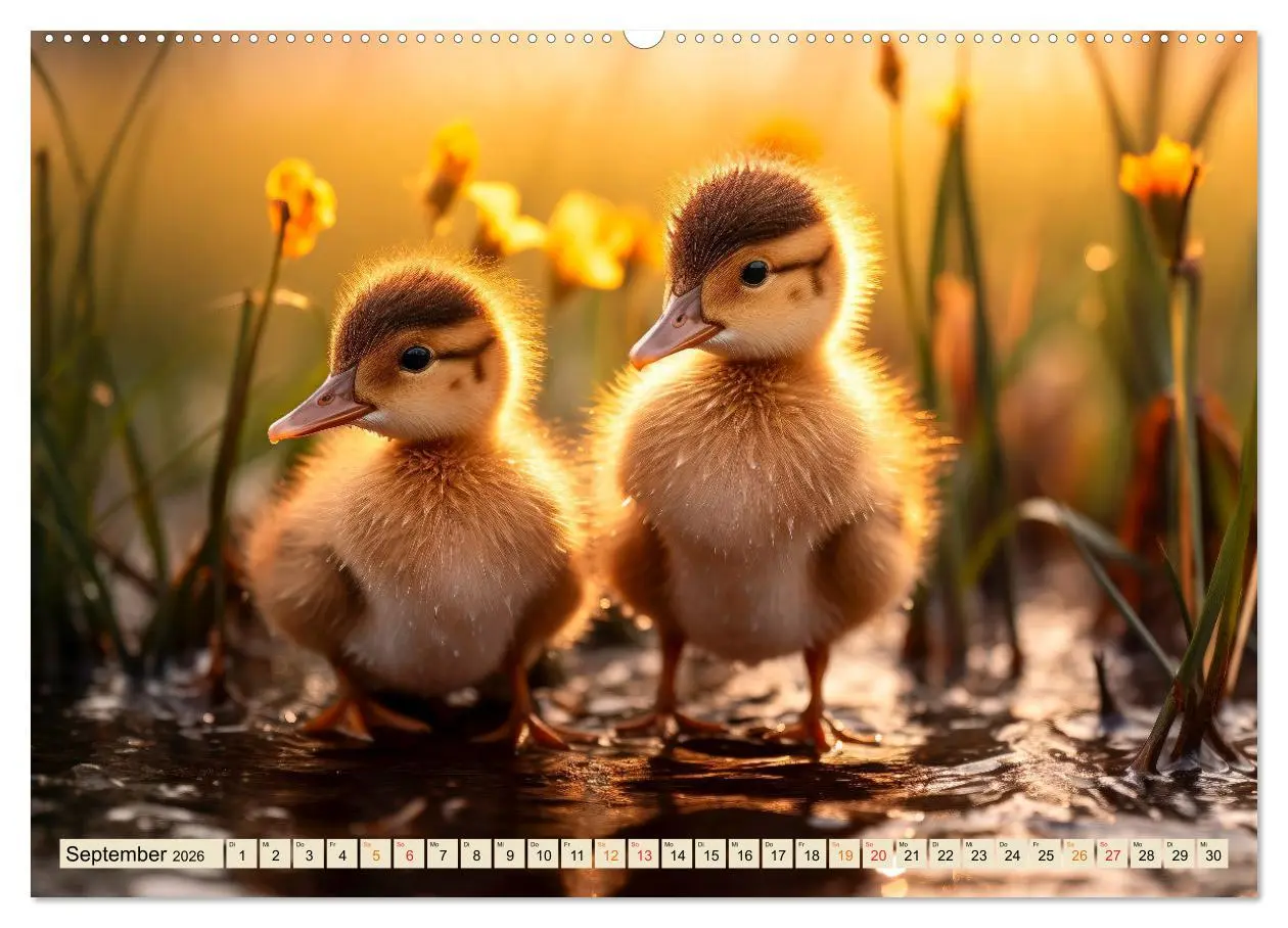 Bild: 9783457474204 | Viele Tiere auf dem Bauernhof (Wandkalender 2026 DIN A2 quer),...