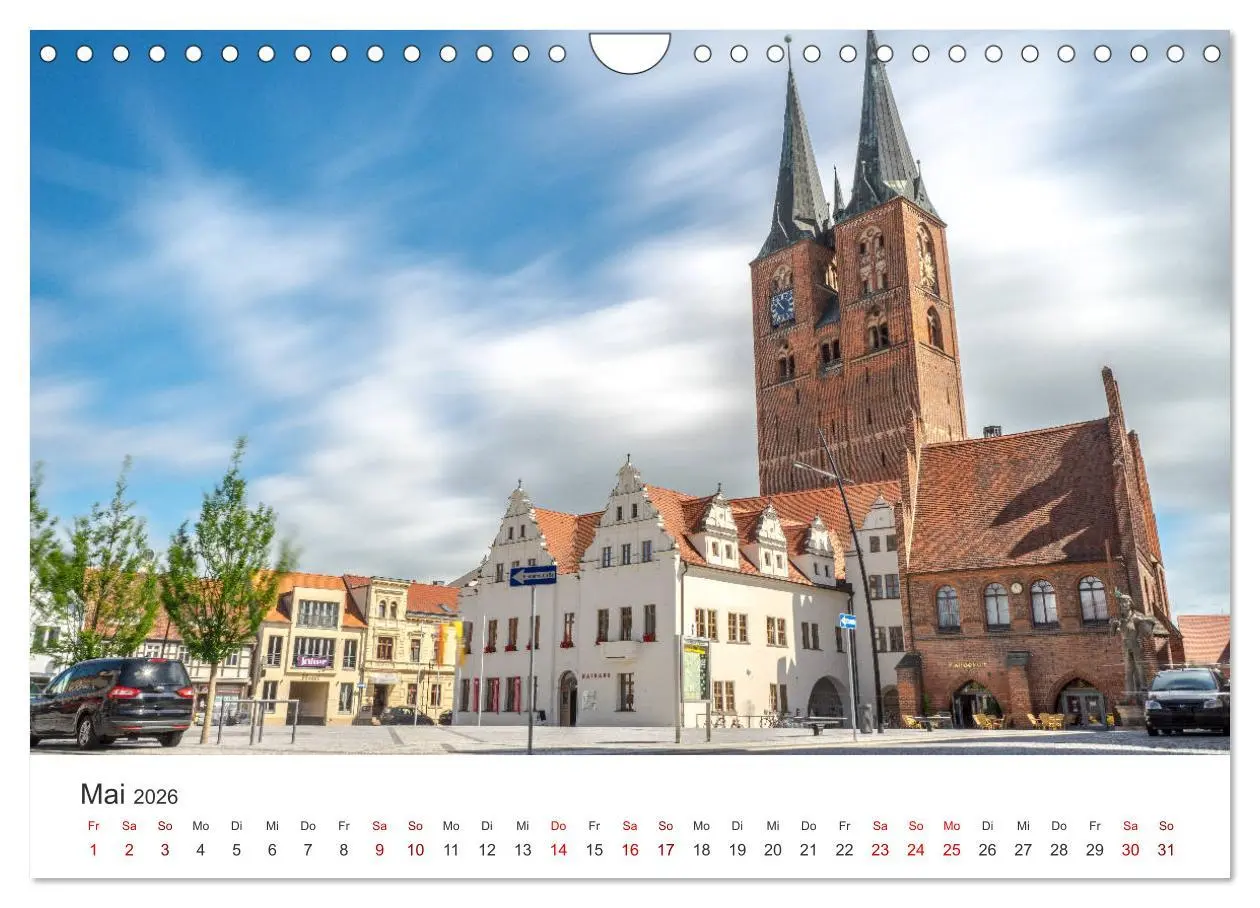 Bild: 9783457854204 | Grüße aus Stendal: Kalender 2026 (Wandkalender 2026 DIN A4 quer),...