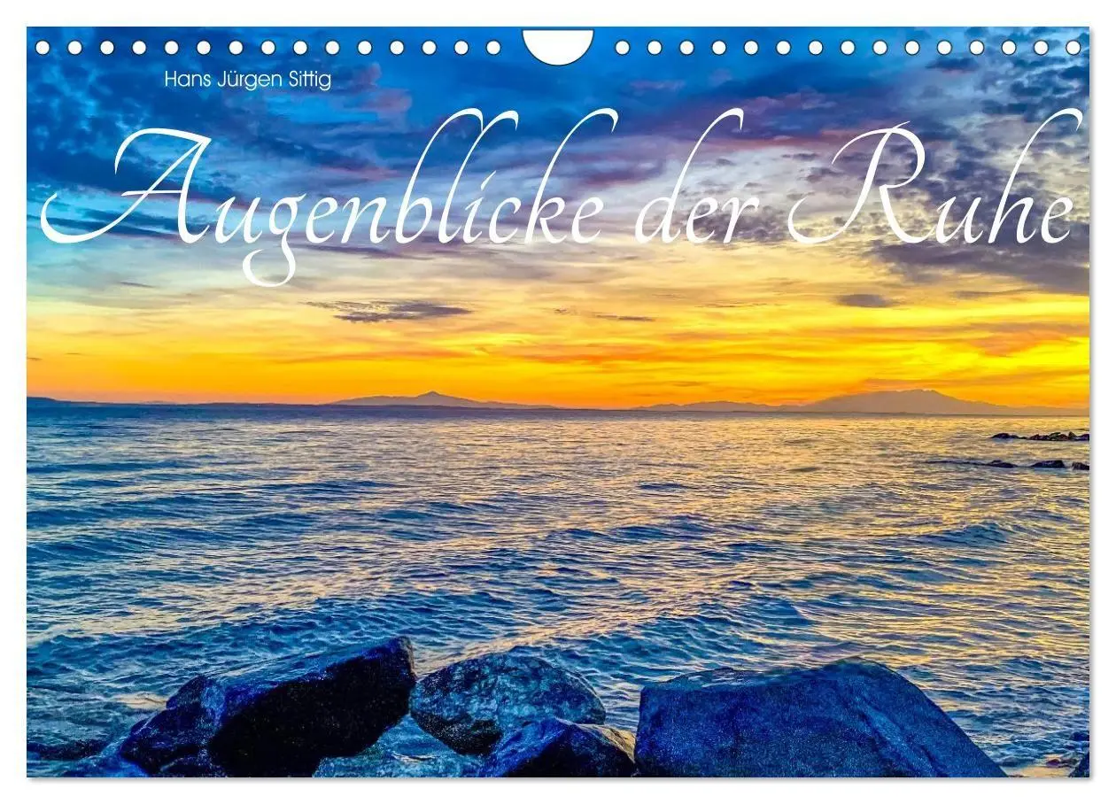 Cover: 9783516704204 | Augenblicke der Ruhe (Wandkalender 2026 DIN A4 quer), CALVENDO...