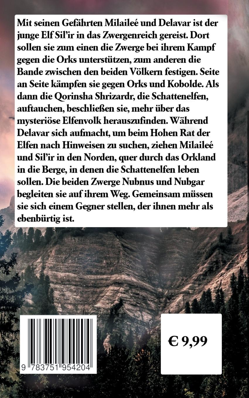 Rückseite: 9783751954204 | Elfenchronik | Unter Zwergen | Stefan Dolezal | Taschenbuch | 208 S.