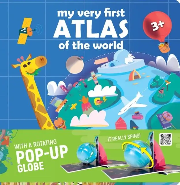 Cover: 9782889754304 | My Very First Atlas with Revolving Globe | Francesco Tomasinelli